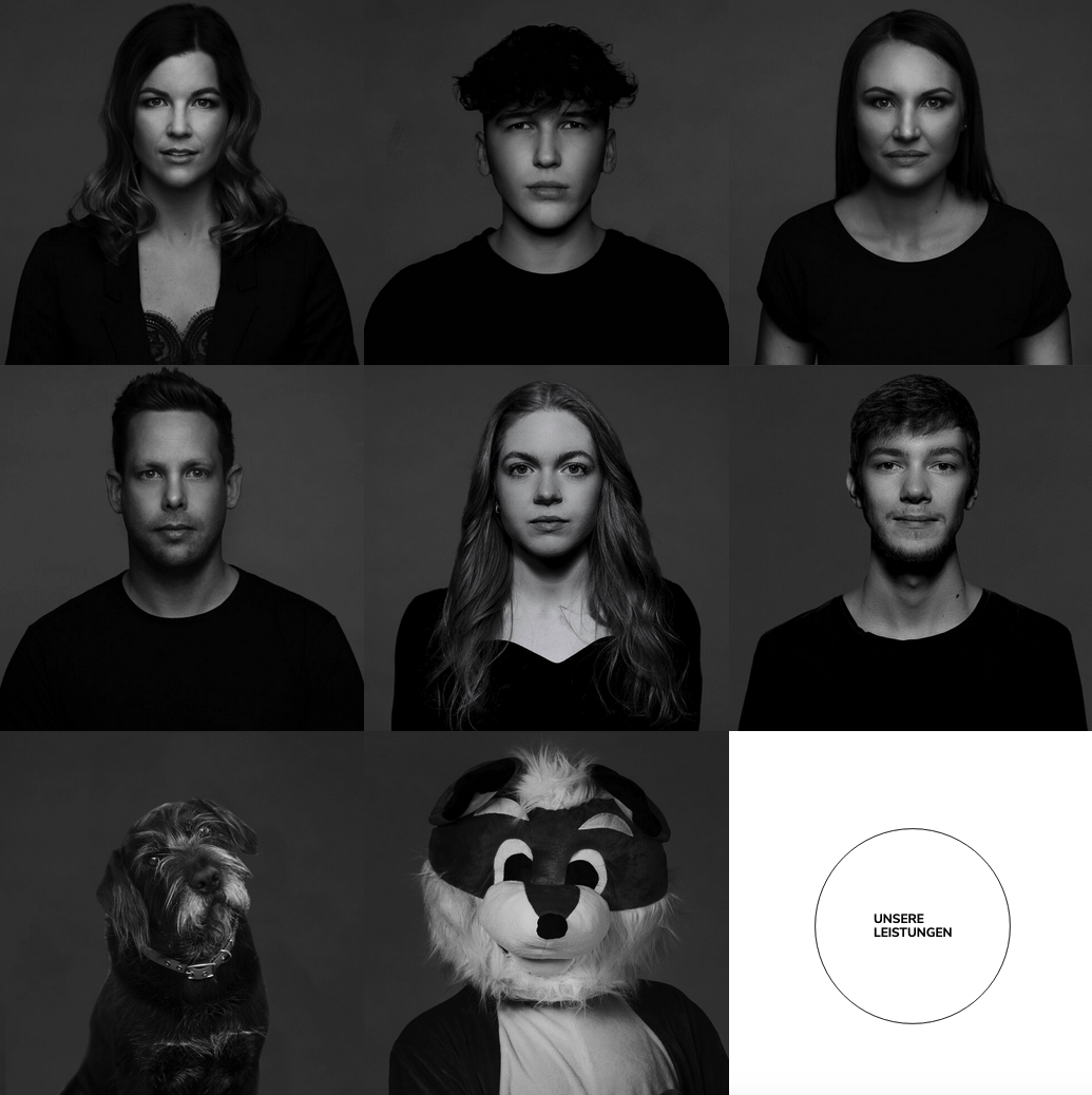 Marketingfuchs Portraits des Teams