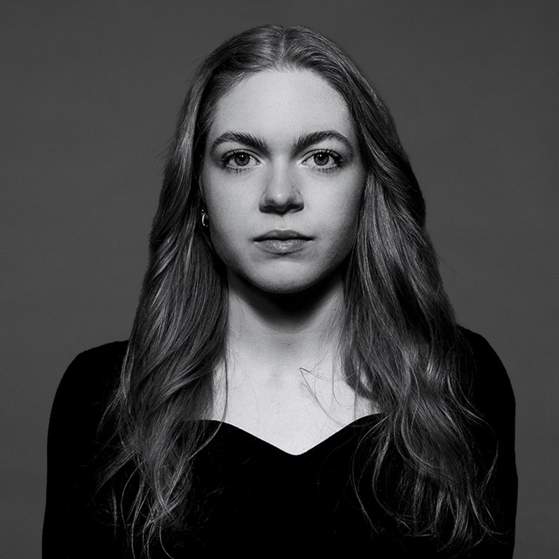 Graustufen Portrait Elena