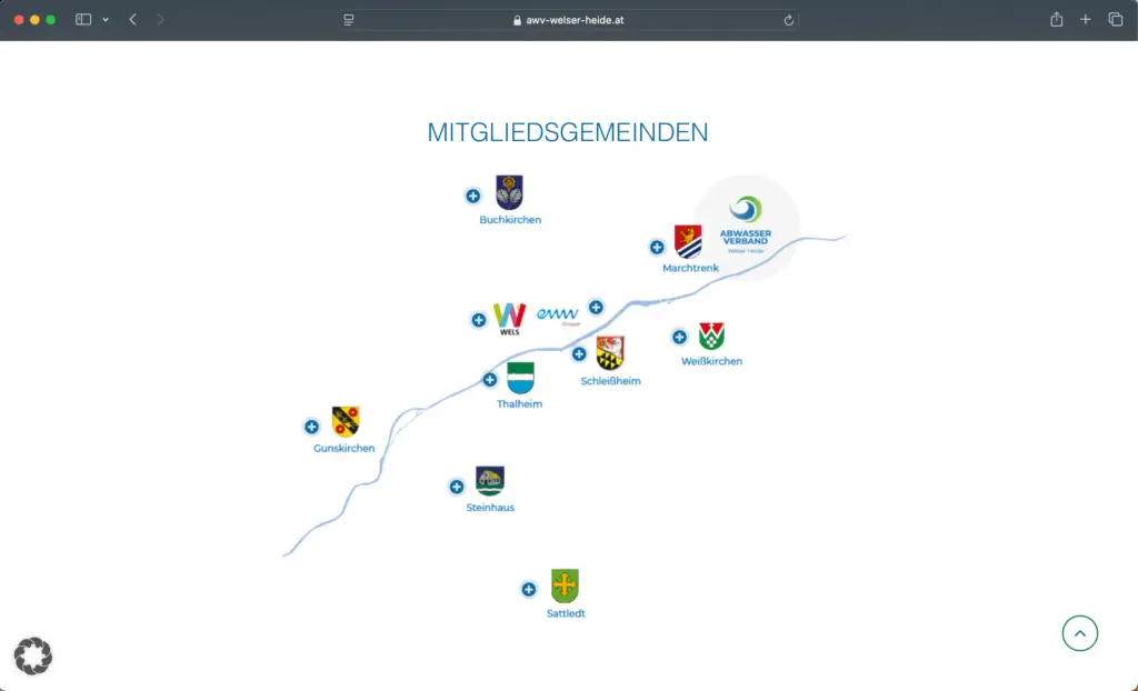 Screenshot AWV WH Website