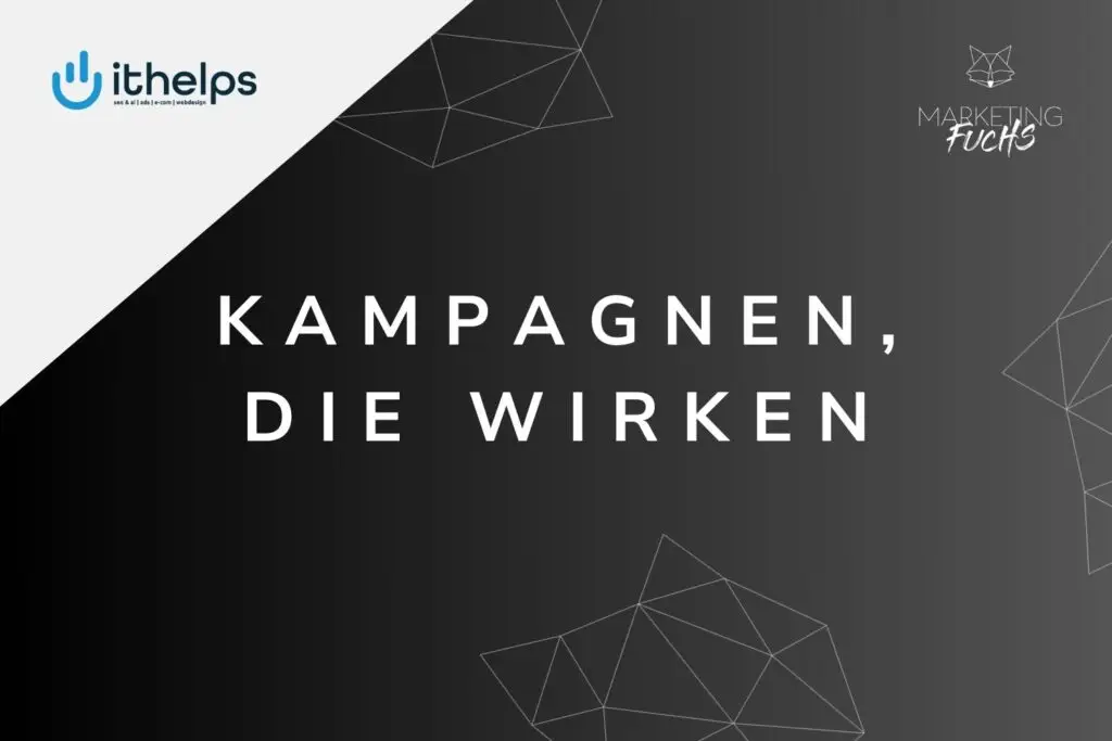 Webinar MF x Ithelps Kampagnen die wirken